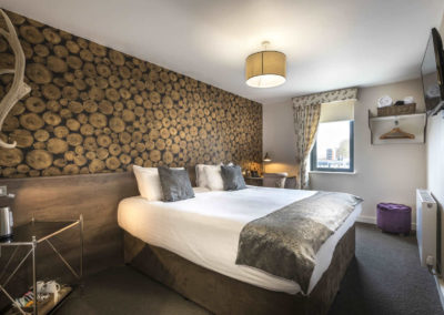 The Lodge hotel bedroom decor